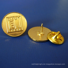 Ungleiches Logo Vergoldeter Reversstift, Metallabzeichen (GZHY-LP-015)